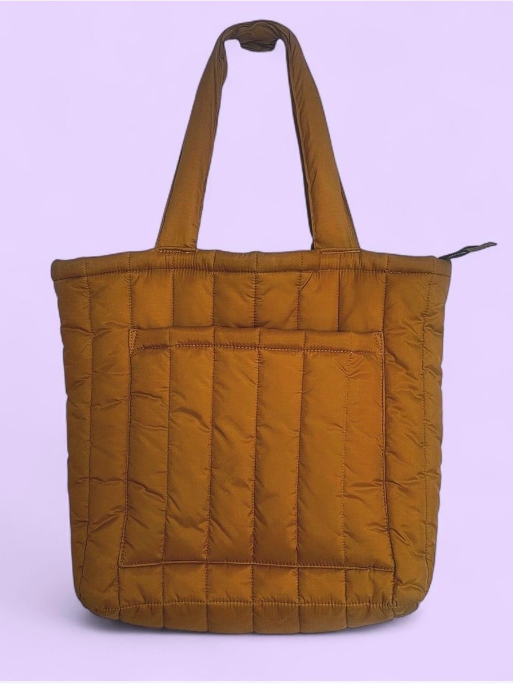 Baggu Puffy Tote in Camel 🐫